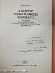 A művészi visszatükrözés szerkezete (dedikált példány)