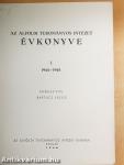 Az Alföldi Tudományos Intézet Évkönyve I.