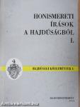 Honismereti írások a Hajdúságból I.