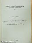 A taktaközi települések történeti földrajza a 18. század közepéről 1945-ig