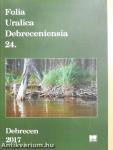 Folia Uralica Debreceniensia 24.