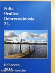 Folia Uralica Debreceniensia 21.