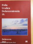 Folia Uralica Debreceniensia 19.