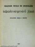 Magyar nyelv és irodalom teljesítménymérő füzet