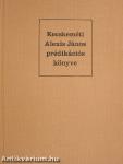 Kecskeméti Alexis János prédikációs könyve