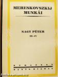 Nagy Péter I-IV.