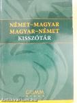 Német-magyar/Magyar-német kisszótár