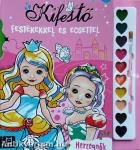 Kifestő festékekkel és ecsettel. Hercegnők