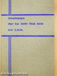 Betrachtungen über das fünfte Buch Mose II.