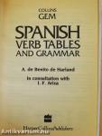 Spanish Verb Tables and Grammar