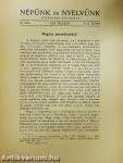 Népünk és nyelvünk 1937. május-június