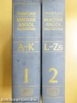 Magyar-angol nagyszótár 1-2.