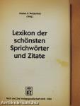 Lexikon der schönsten Sprichwörter und Zitate
