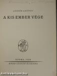 A kis ember vége