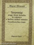 Szepességi avagy lőcsei krónika és évkönyv a kedves utókor számára