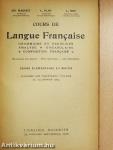 Cours de Langue Francaise