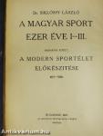 A magyar sport ezer éve III. (töredék) (rossz állapotú)