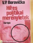 Híres politikai merényletek