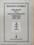 Szíj Rezső és a Magyar Bibliofil Társaság 1960-1964