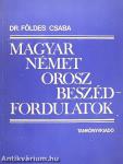 Magyar-német-orosz beszédfordulatok