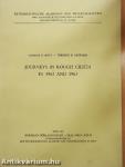 Journeys in Rough Cilicia in 1962 and 1963