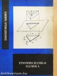 Finommechanikai elemek I.