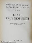 Lenni, vagy nem lenni