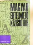 Magyar értelmező kéziszótár