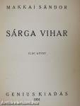 Sárga vihar I-II.