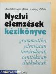 Nyelvi elemzések kézikönyve