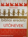 Bibliai eredetű utónevek