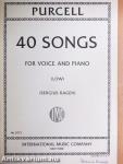 40 songs for voice and piano