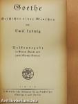 Goethe - Geschichte eines Menschen (gótbetűs)