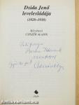 Dsida Jenő levelesládája (1928-1938) (dedikált példány)