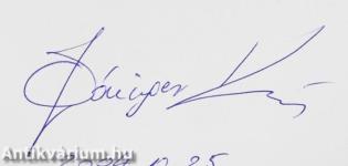 Sok szeretettel (dedikált példány)