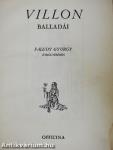 Villon balladái Faludy György átköltésében