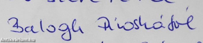 Fénynapló (dedikált példány)