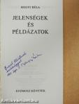 Jelenségek és példázatok (dedikált példány)
