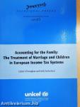 Accounting for the Family: The Treatment of Marriage and Children in European Income Tax Systems