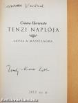 Tenzi naplója (dedikált példány)