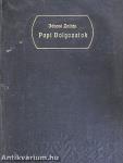 Papi dolgozatok VIII.
