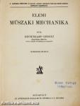 Elemi műszaki mechanika