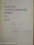A Magyar Testgyakorlók Köre 75 éve