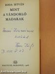 Mint a vándorló madarak (dedikált példány)