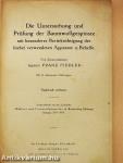 Die Untersuchung und Prüfung der Baumwollgespinste