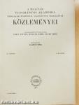 A Magyar Tudományos Akadémia Társadalmi-Történeti Tudományok Osztályának Közleményei 1960/1-4.