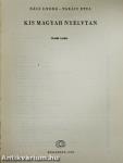 Kis magyar nyelvtan