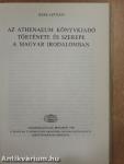 Az Athenaeum Könyvkiadó története és szerepe a magyar irodalomban