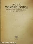 Acta Morphologica Academiae Scientiarum Hungaricae