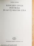 Reviczky Gyula poétikája és az új magyar líra
